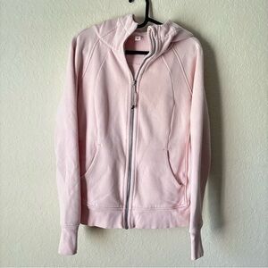 lululemon | Women's Scuba Full-Zip Hoodie Size 8 Light Pink